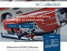 Tablet Screenshot of mc-collection.com